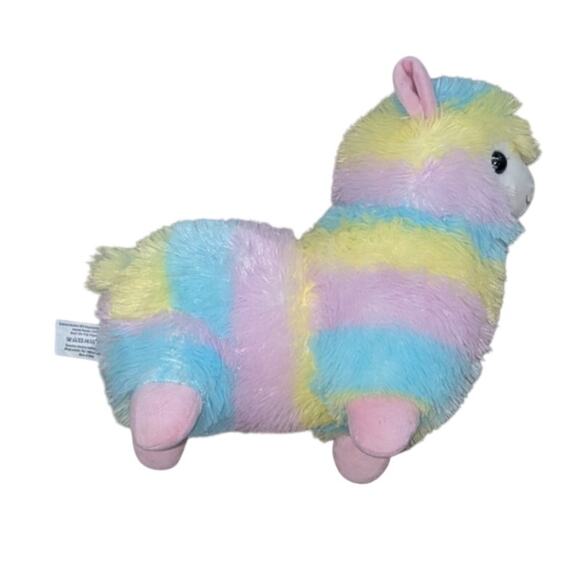 Alpacasso Other - Amuse Alpacasso Rainbow Alpaca Plush Stuffed Animal Stuffy 12 inches